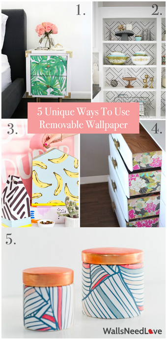 5 Unique Ways to Use Removable Wallpaper