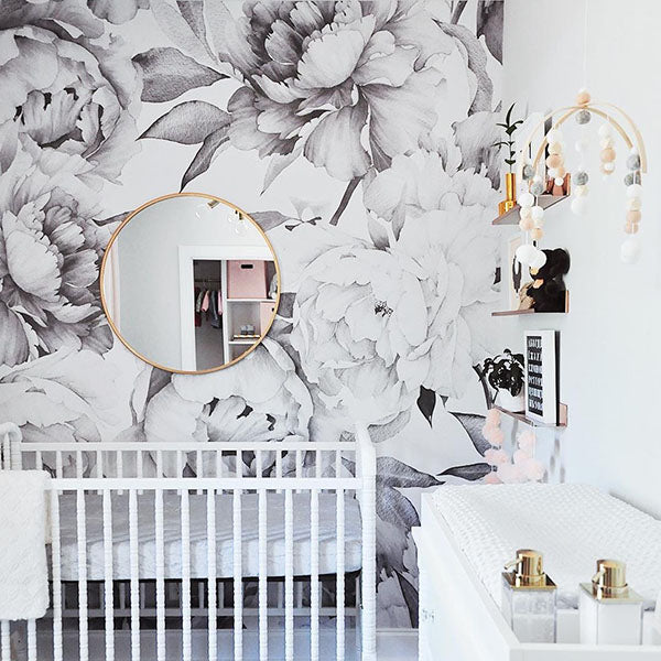 Nursery Flower Wallpaper