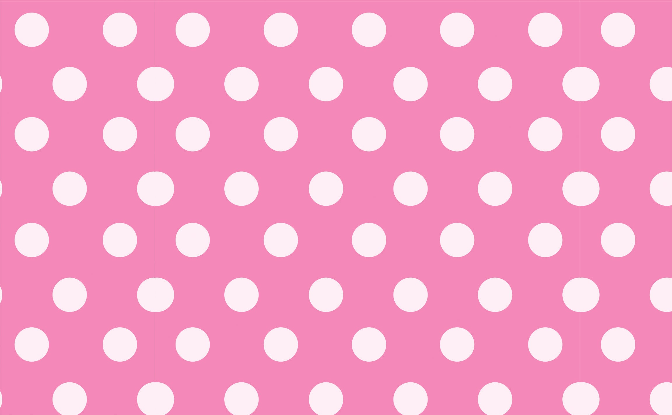 Classic Dots in Malibu Pink Sample