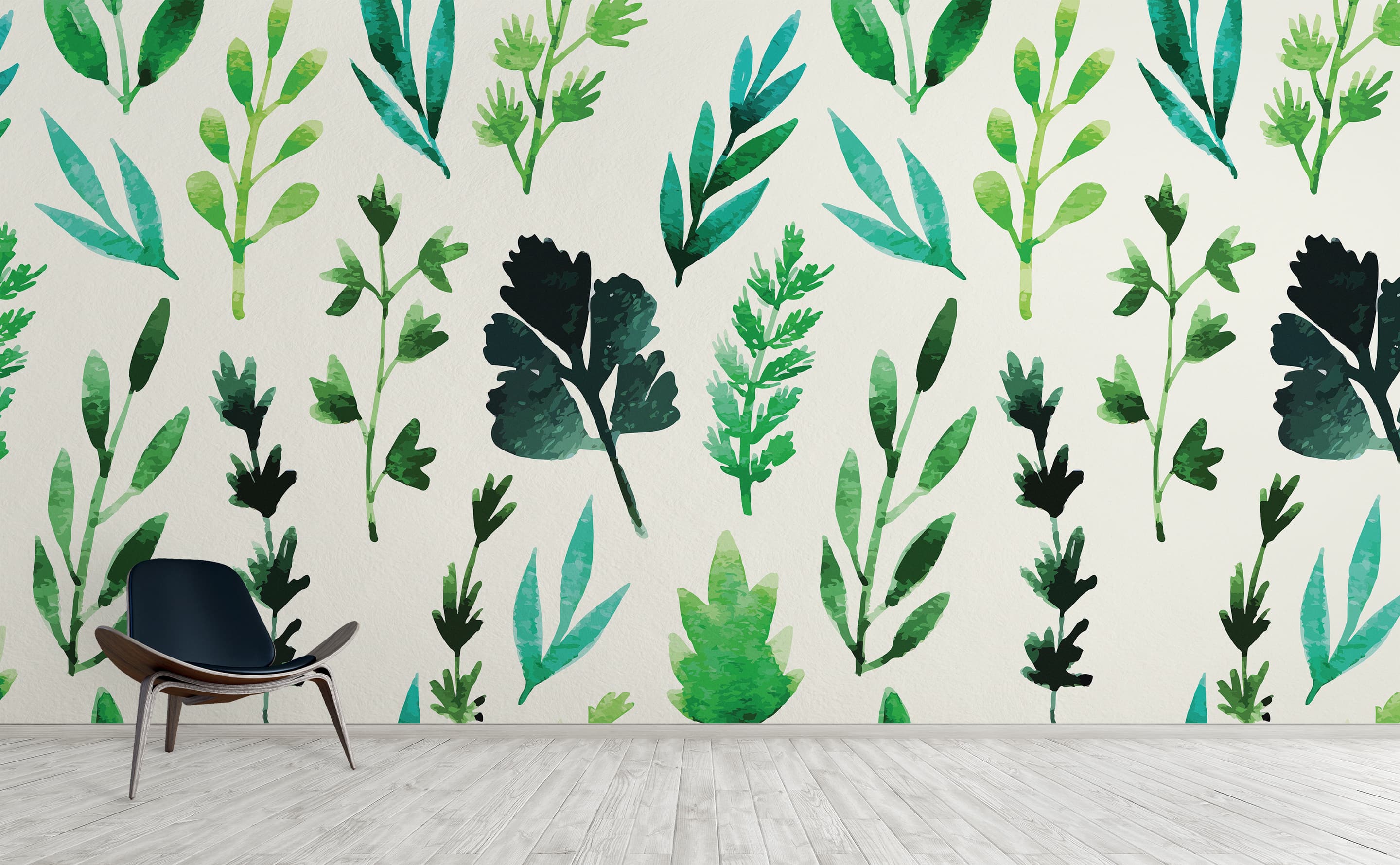 Herb Garden Wall Mural by Walls Need Loveﾮ