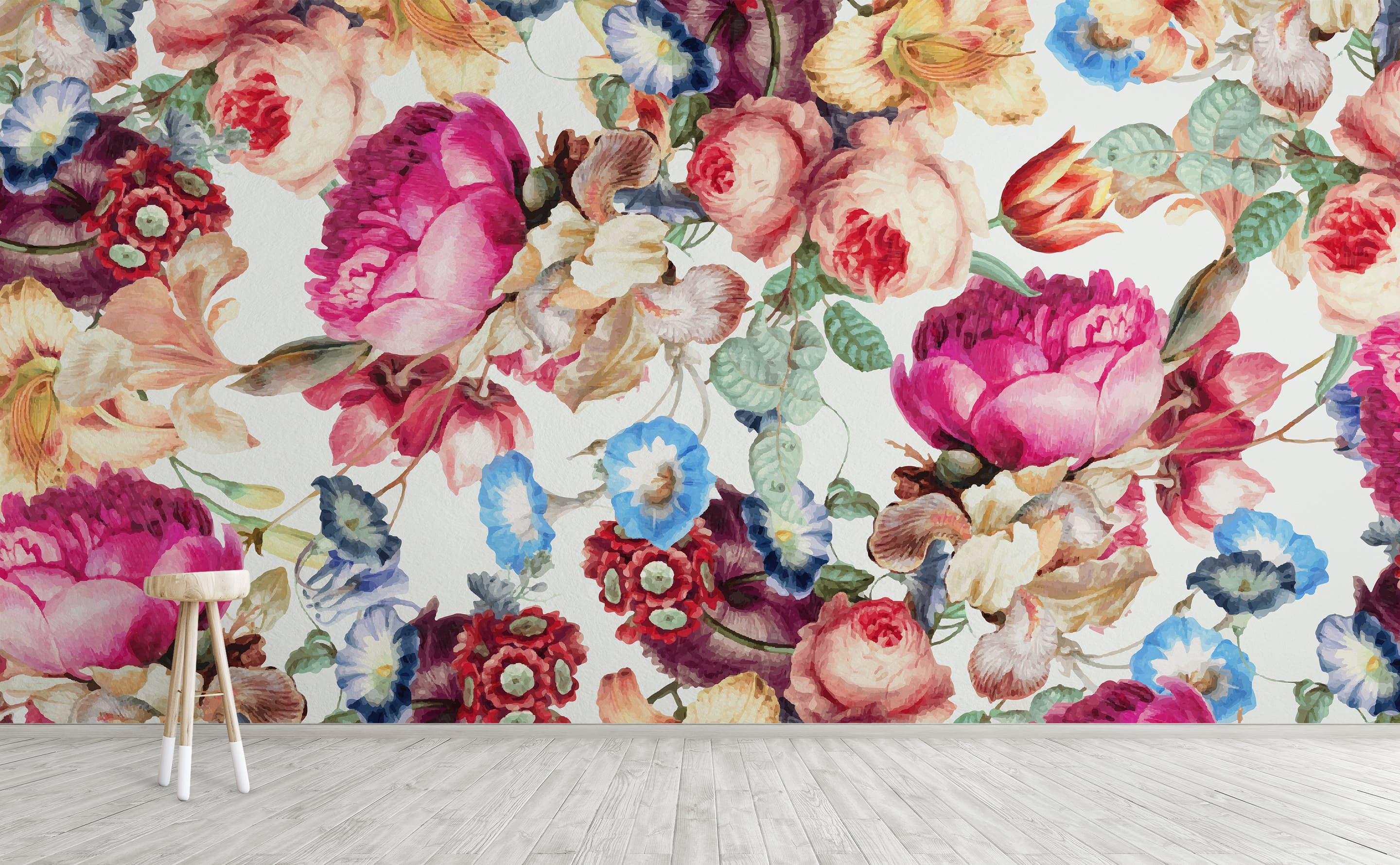 Floral Crush Wall Mural by Walls Need Loveﾮ