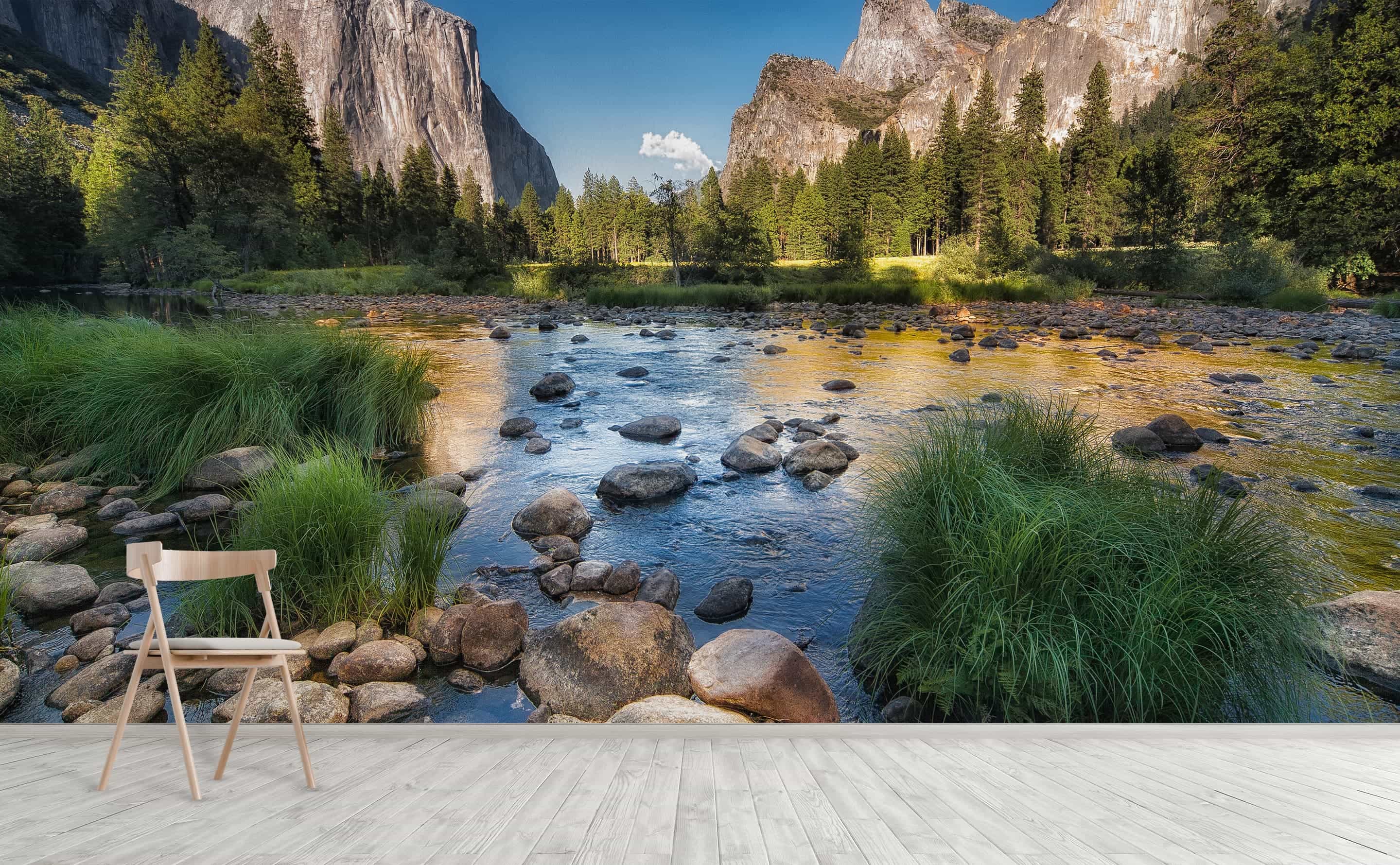 El Capitan and The Cathedrals Wall Mural by Walls Need Love®