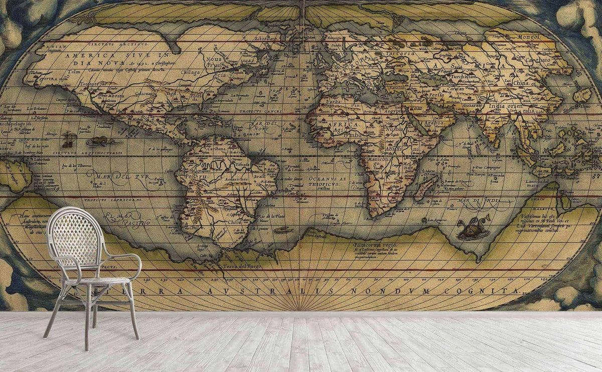 Antique World Map