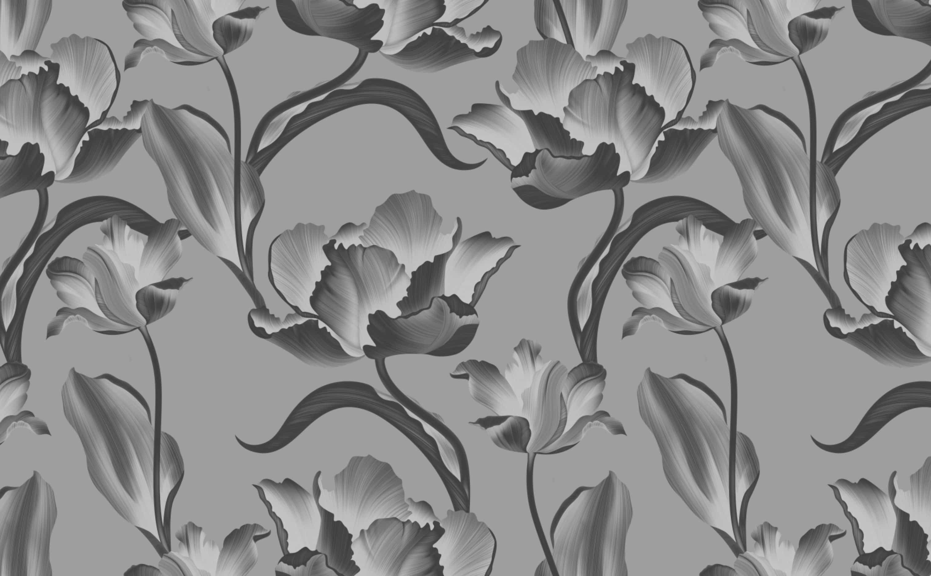 Graphite Blossoms Wallpaper by Walls Need Loveﾮ  Edit alt text