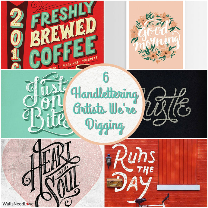 6 Hand Letterers We're Totally Digging Right Now