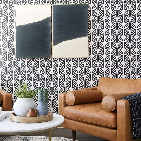 5 Simple Wallpaper Designs For Your Living Room -  How Not to Overwhelm Your Space