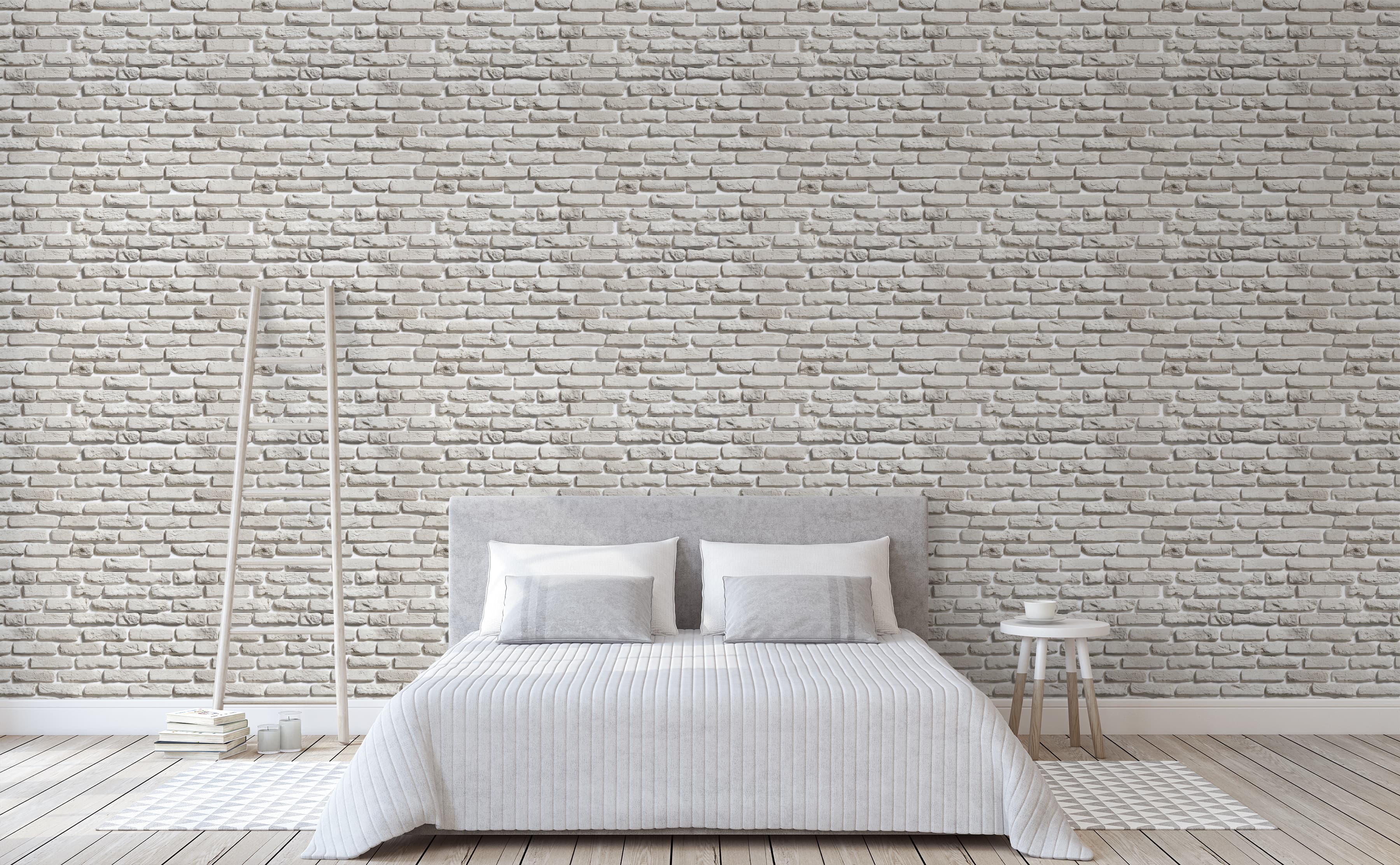 Simply Modern With Brick & Stone Wallpaper Collection
