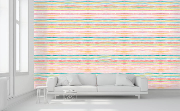 Scrub Stripe | Wallpaper Mural