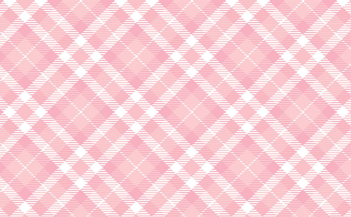 Bubblegum Plaid | Wallpaper