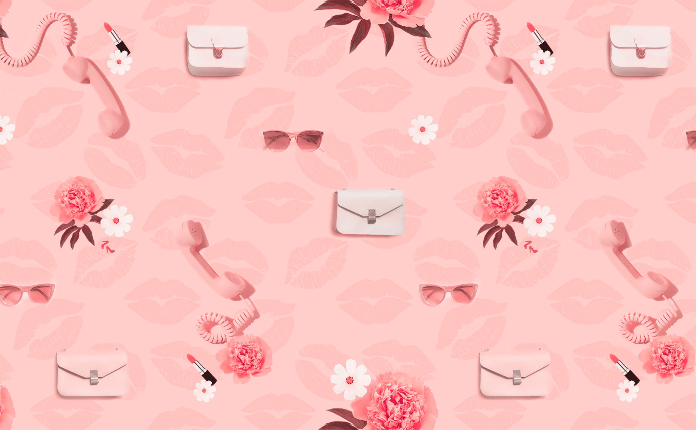 pretty pink pattern backgrounds