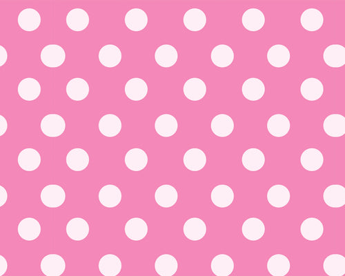 Classic Dots in Malibu Pink