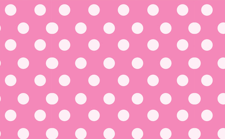 Classic Dots in Malibu Pink