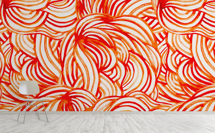 A Maze of Grace wall mural on an interior wall | Walls Need Love
