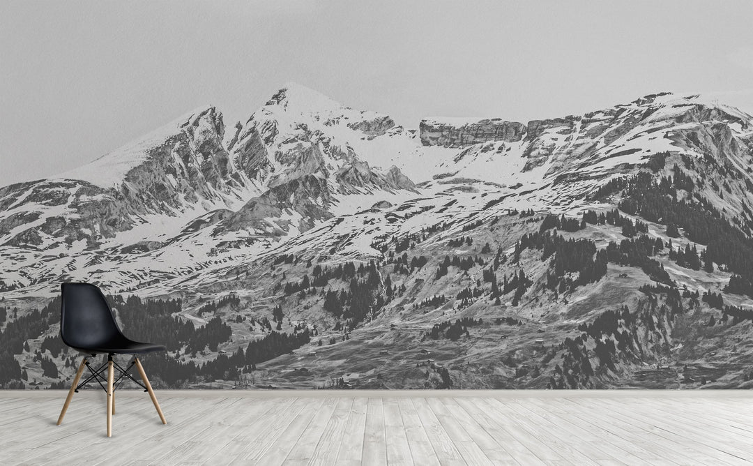 Grindelwald wall mural on an interior wall | Walls Need Love