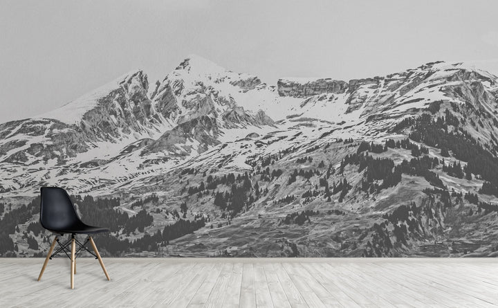 Grindelwald wall mural on an interior wall | Walls Need Love