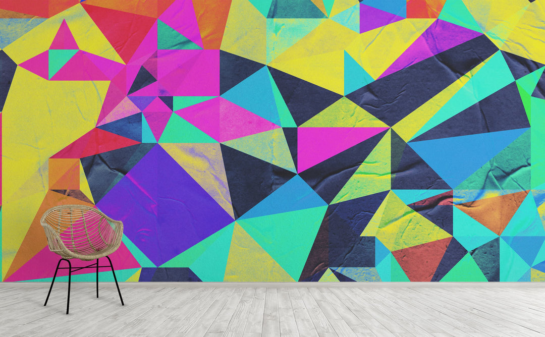 Frag three wall mural on an interior wall | Walls Need Love