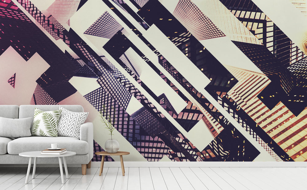 Frag seven wall mural in a living room | Walls Need Love
