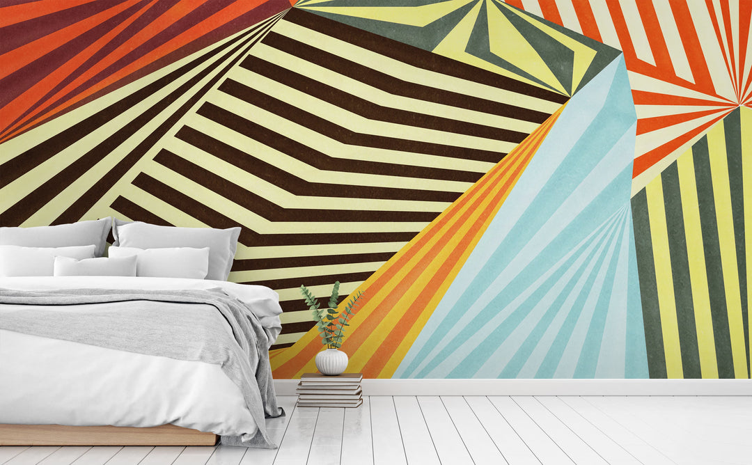 Yaipei wall mural in a bedroom | Walls Need Love