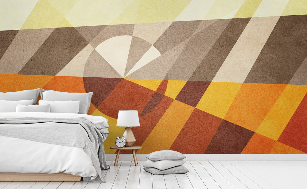 Earth wall mural in a bedroom | Walls Need Love
