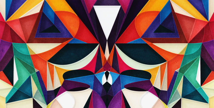 Emotion in Motion wall mural full design | Walls Need Love