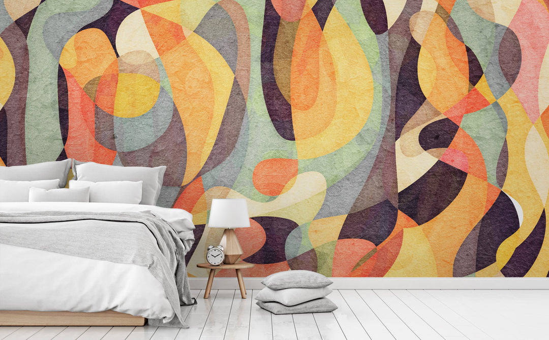 From Darkness wall mural in a bedroom | Walls Need Love