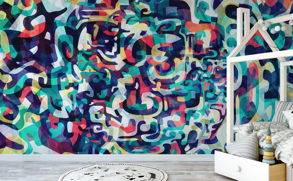 I Love Everything About You wall mural in a kids room | Walls Need Love