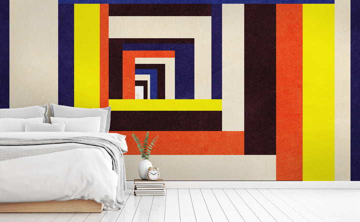 Out wall mural in a bedroom | Walls Need Love