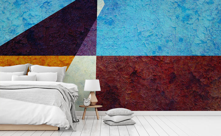 The Walk Home wall mural in a bedroom | Walls Need Love