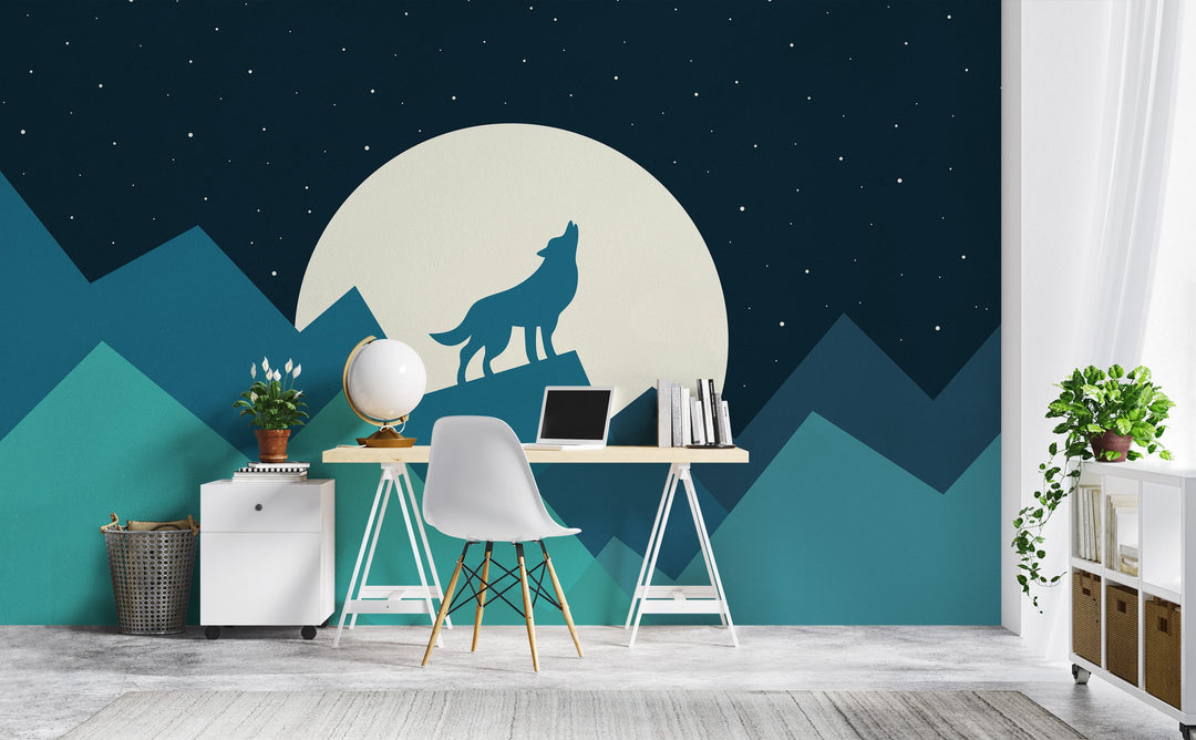 Keep of the Wild in You wall mural in a home office | Walls Need Love