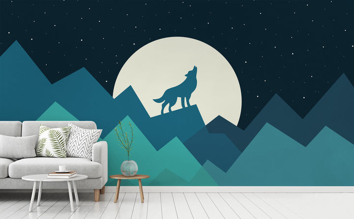 Keep of the Wild in You wall mural in a living room | Walls Need Love