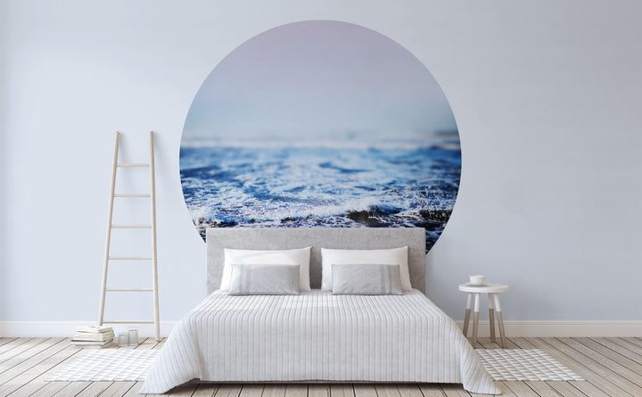 Surf Wall wall mural in a bedroom | Walls Need Love