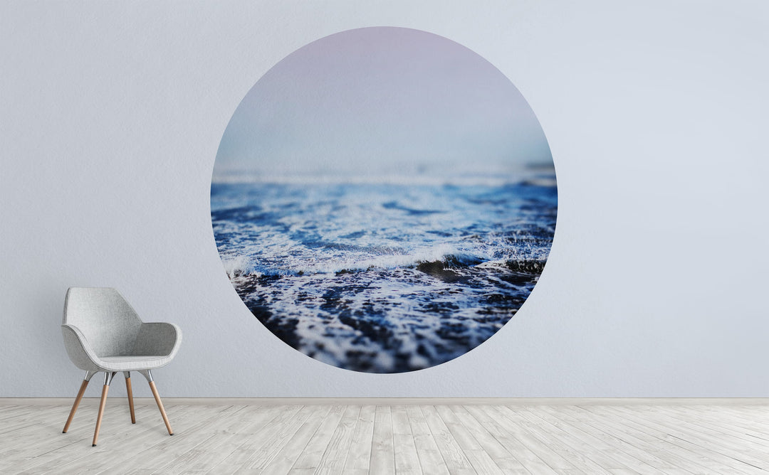 Surf Wall wall mural on an interior wall | Walls Need Love