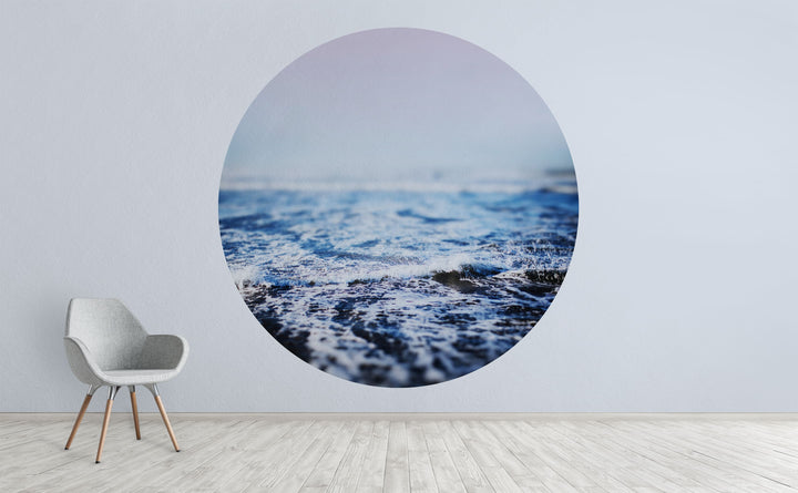 Surf Wall wall mural on an interior wall | Walls Need Love