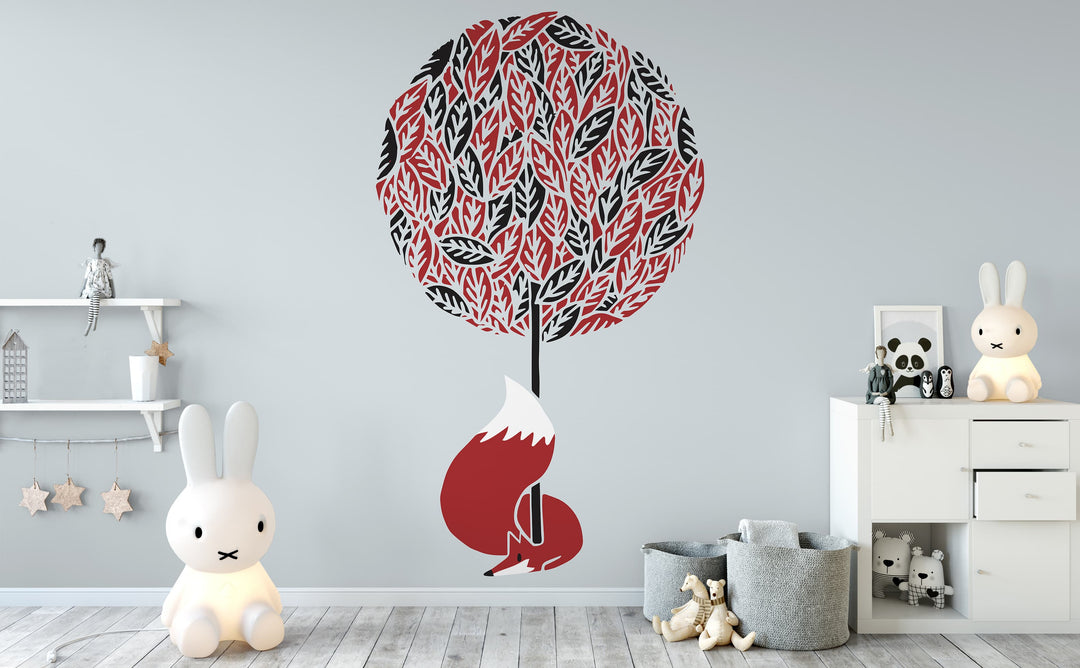 Cherry Tree Wall Mural by Walls Need Love