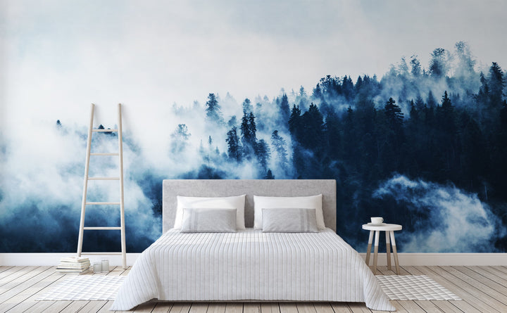 So Far From Safe wall mural in a bedroom | Walls Need Love