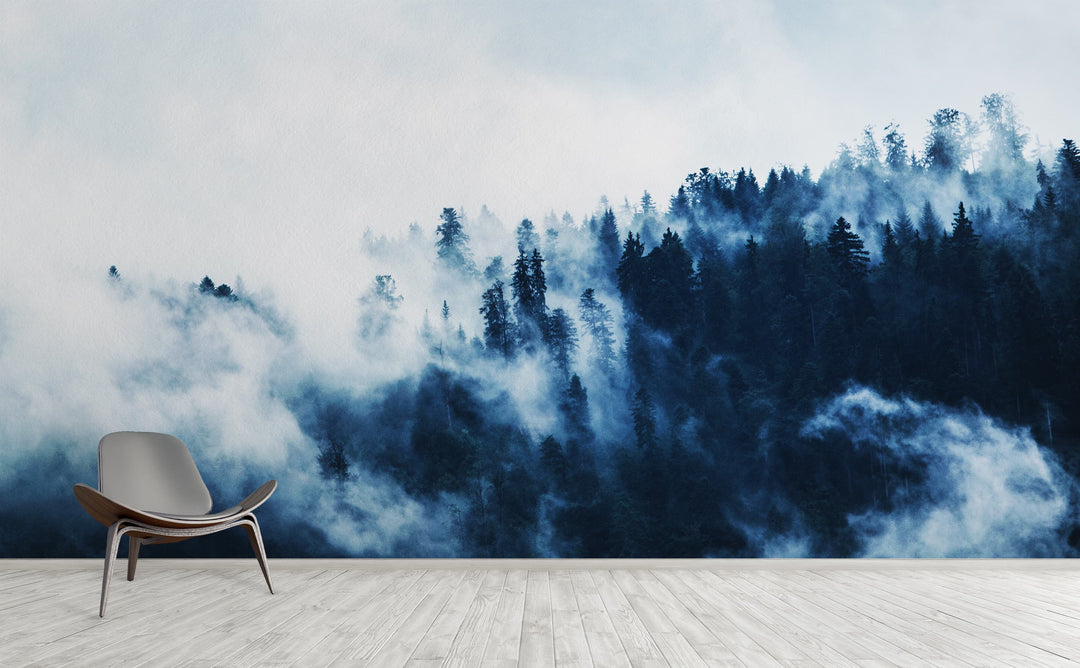 So Far From Safe wall mural on an interior wall | Walls Need Love