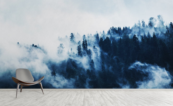 So Far From Safe wall mural on an interior wall | Walls Need Love