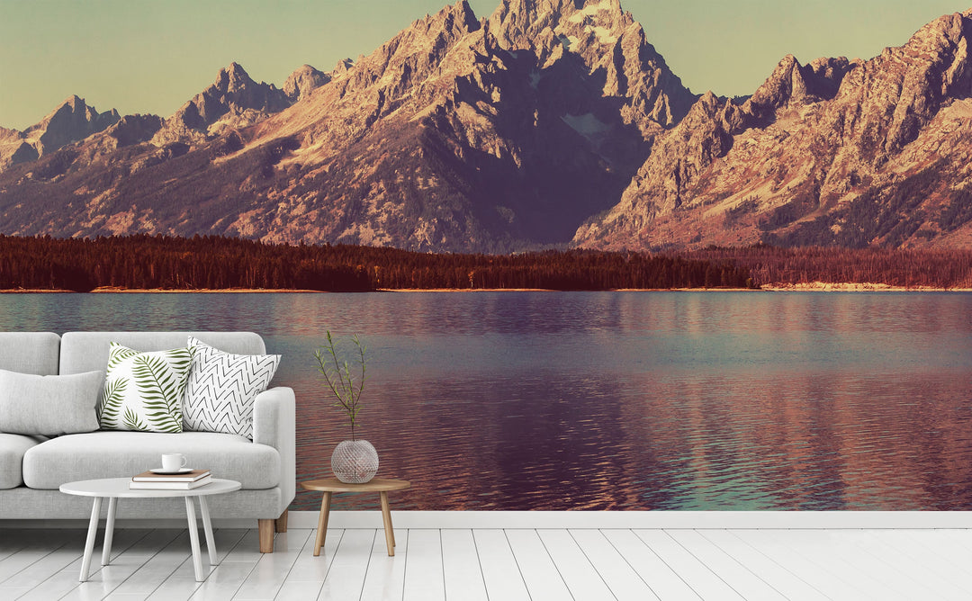 Infinite Desert wall mural in a living room | Walls Need Love