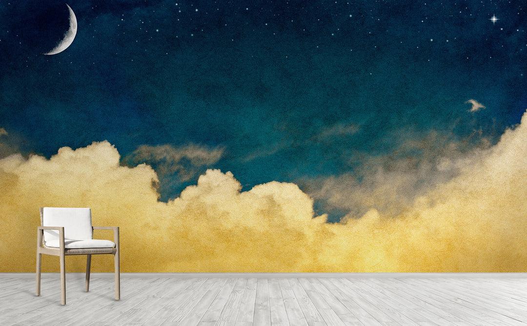 One For The Dreamers wall mural on an interior wall | Walls Need Love