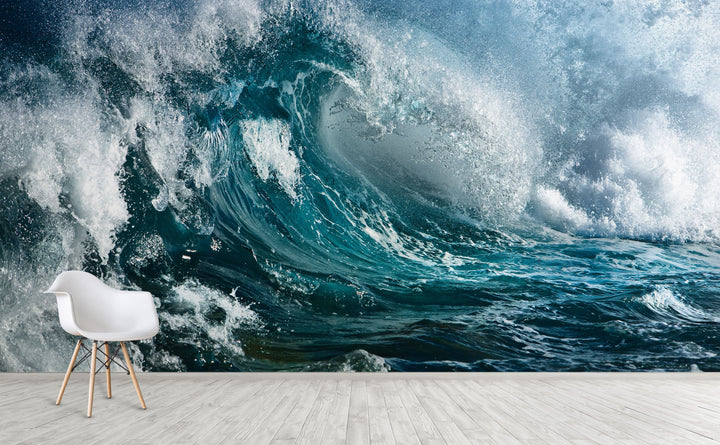 Rip Curl wall mural on an interior wall | Walls Need Love