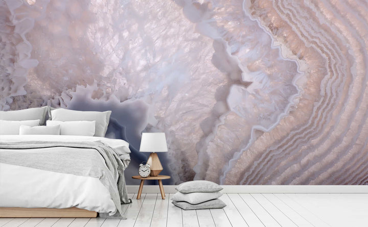 Under the Covers wall mural in a bedroom | Walls Need Love
