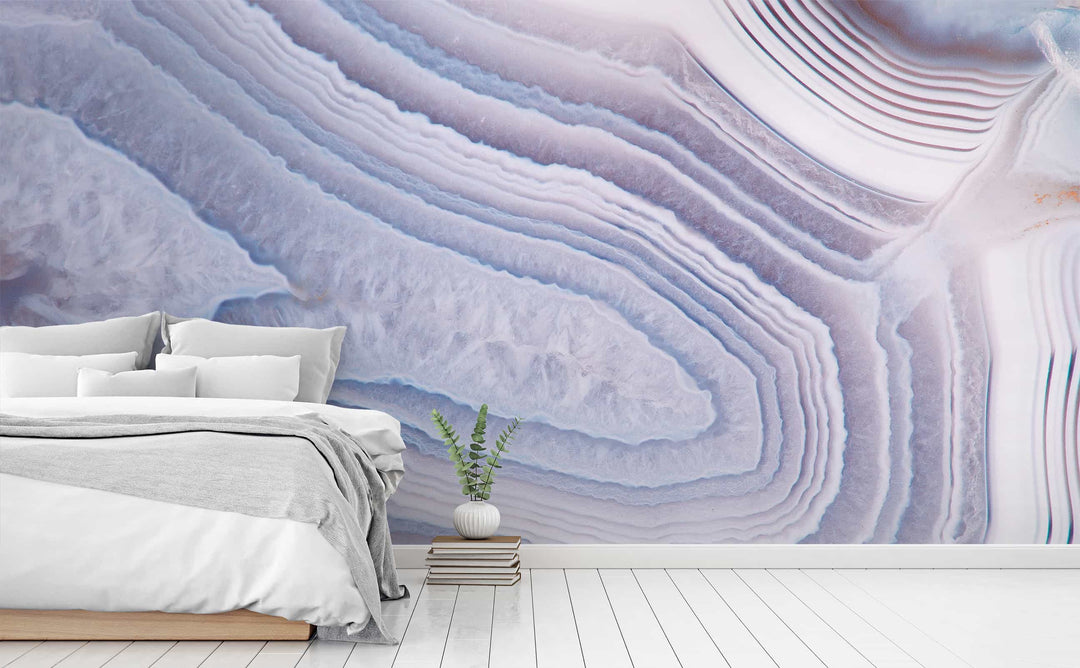 Crystal Bridge wall mural in a bedroom | Walls Need Love
