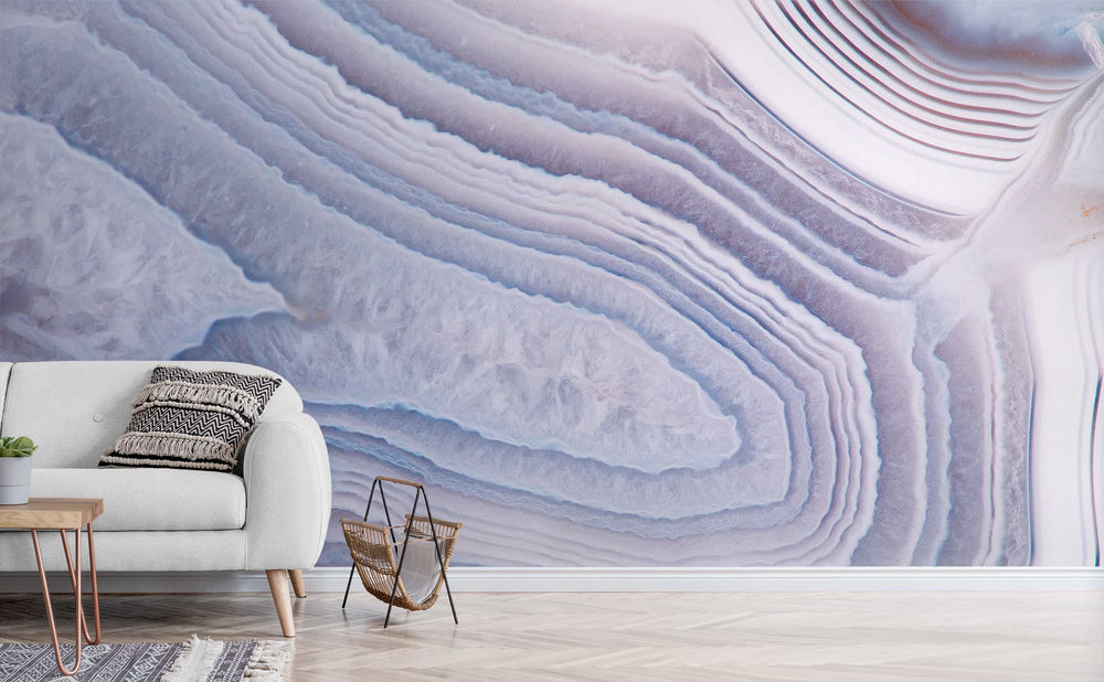 Crystal Bridge wall mural in a living room | Walls Need Love