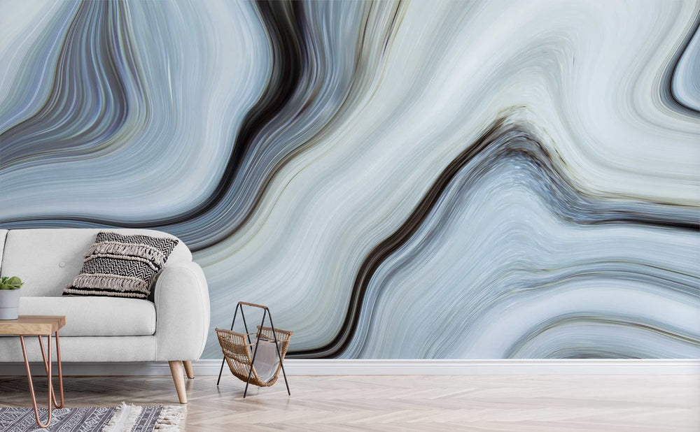 First Move wall mural in a living room | Walls Need Love