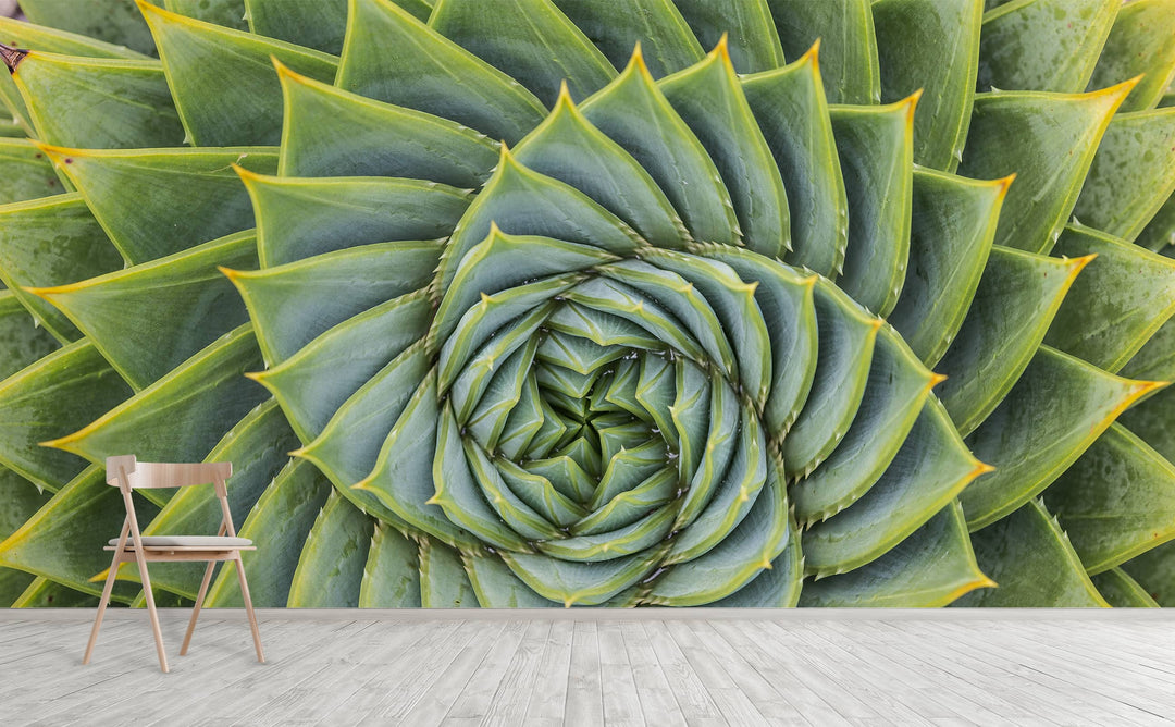 Eco Escape wall mural on an interior wall | Walls Need Love