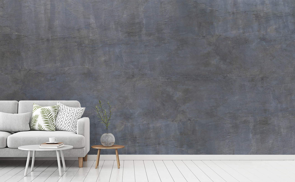 Grounded wall mural in a living room | Walls Need Love