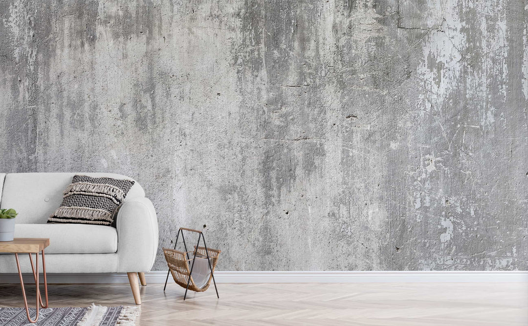 Downtown Texture wall mural in a living room | Walls Need Love