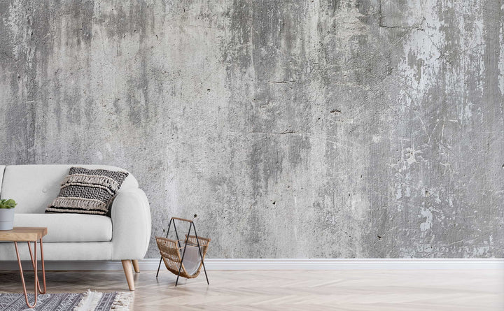 Downtown Texture wall mural in a living room | Walls Need Love