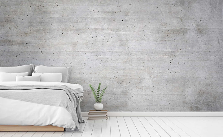Industry wall mural in a bedroom | Walls Need Love