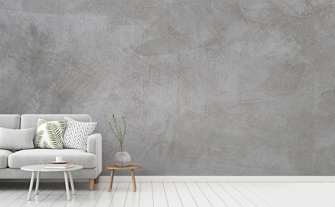 Swept Away wall mural in a living room | Walls Need Love